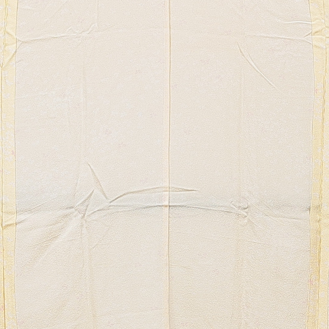 長襦袢 単衣 身丈118cm 裄丈62cm 正絹 Sランク XSサイズ 蝶 黄系 RP 1239-15431