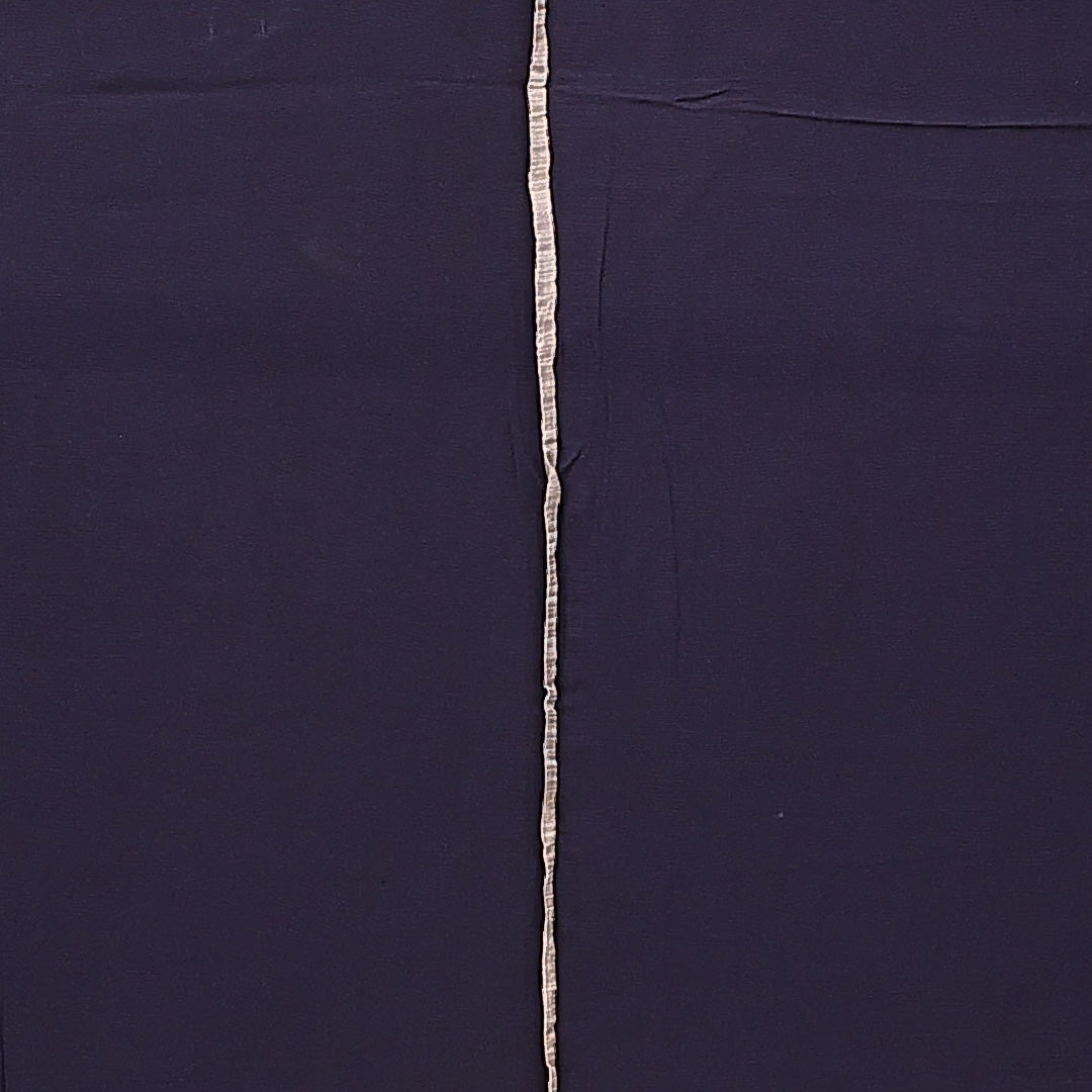 色無地 単衣 身丈151cm 裄丈61cm 正絹 Cランク Sサイズ バチ衿 インフォーマル 無地 紫系 1214-15681