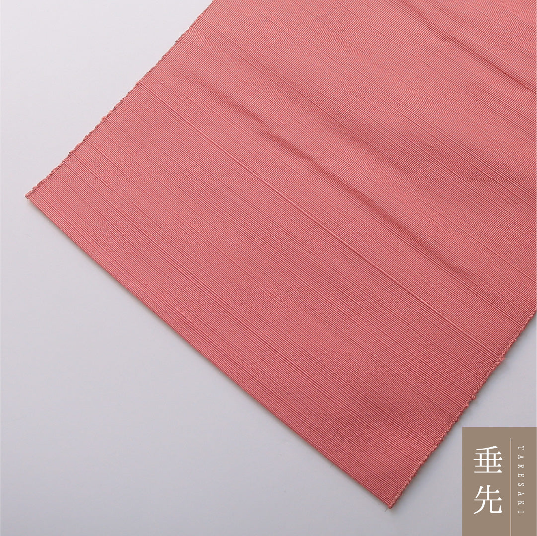 八寸名古屋帯 帯丈361cm カジュアル 松葉仕立て ポイント柄 Sランク 正絹 創作柄 ピンク系 1224-03493