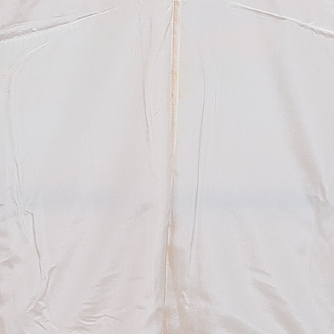 長襦袢 無双袖 身丈125cm 裄丈65cm 正絹 Bランク Mサイズ 菊 ピンク系 HP 1239-16564