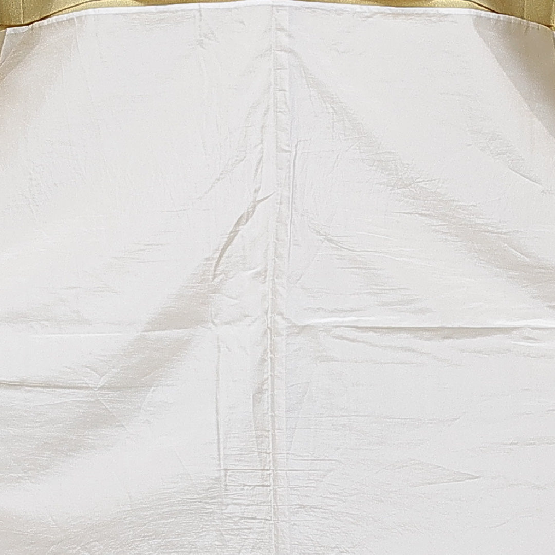 洗える着物 付下げ 胴抜き 身丈155cm 裄丈64cm ポリエステル Sランク インフォーマル 広衿 Mサイズ 壺 黄系 RP 1218-15516
