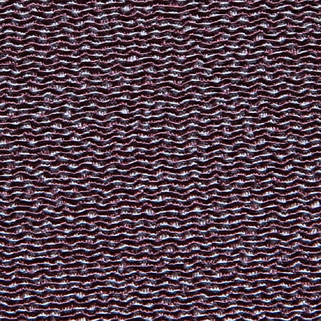 江戸小紋(鮫) 袷 身丈159cm 裄丈61cm 正絹 彫士 住田又光 染士 服部光擴 Sランク Mサイズ 広衿 一つ紋(丸に剣片喰) セミフォーマル 作家物 落款 紫系 1262-16067