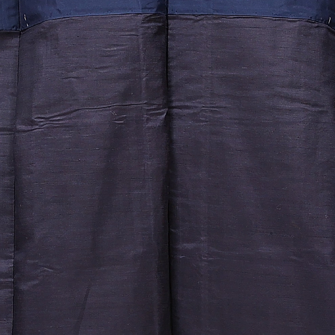 男着物 袷 身丈133cm 裄丈63cm 正絹 Sランク カジュアル 棒衿 XSサイズ 十字絣 茶系 RP 1224-15059