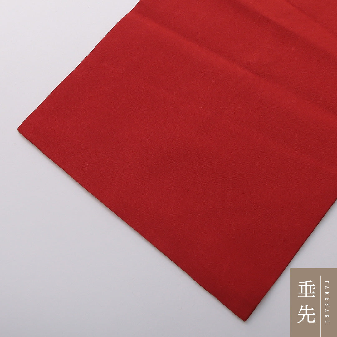 九寸名古屋帯 帯丈358cm セミフォーマル 名古屋仕立て ポイント柄 Aランク 正絹 染め帯 塩瀬 菊 赤系 1224-03514