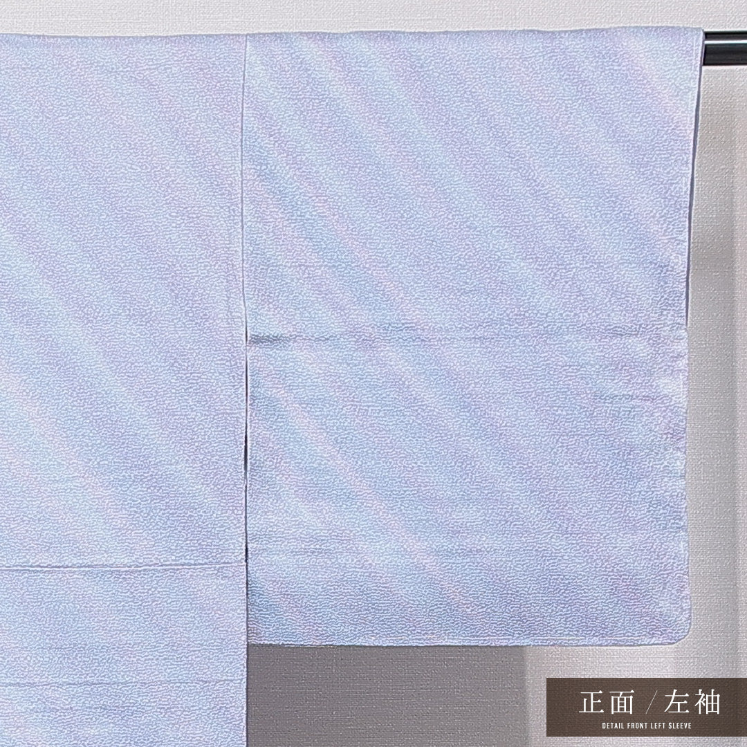 付下げ 袷 身丈152cm 裄丈61cm 正絹 成田彩峰 Sランク Sサイズ 広衿 一つ紋 セミフォーマル 創作柄 作家物 落款 証紙 グラデーション系 水色系 1261-15901