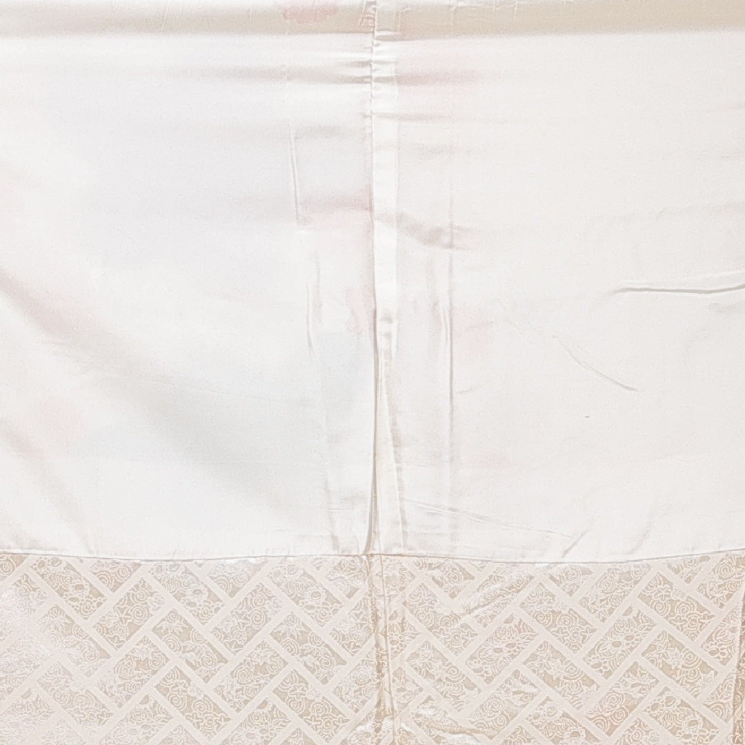 振袖 袷 身丈163cm 裄丈62cm フォーマル Cランク Lサイズ 正絹 広衿 橘 金駒刺繍 1213-F0687