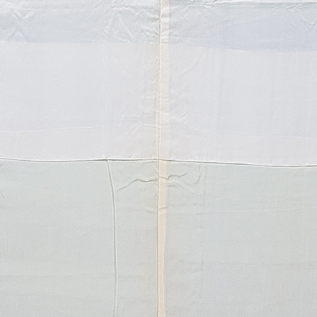 小紋 袷 身丈168cm 裄丈67cm 正絹 Cランク XLサイズ 広衿 インフォーマル 抽象柄 青系 水色系 1215-15656