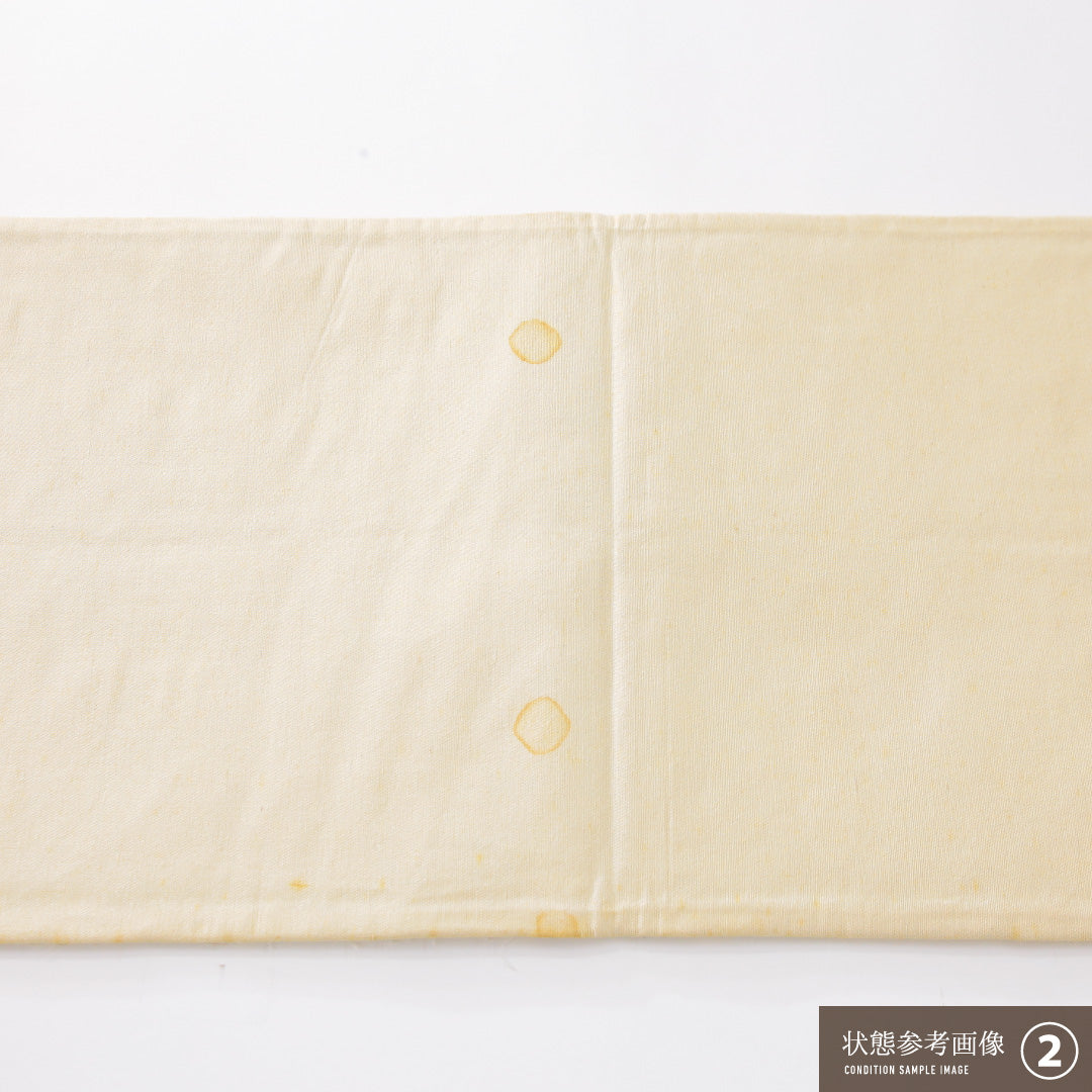 袋帯 帯丈414cm 正絹 六通 フォーマル 毘沙門亀甲 古典柄 金系 1243-02261