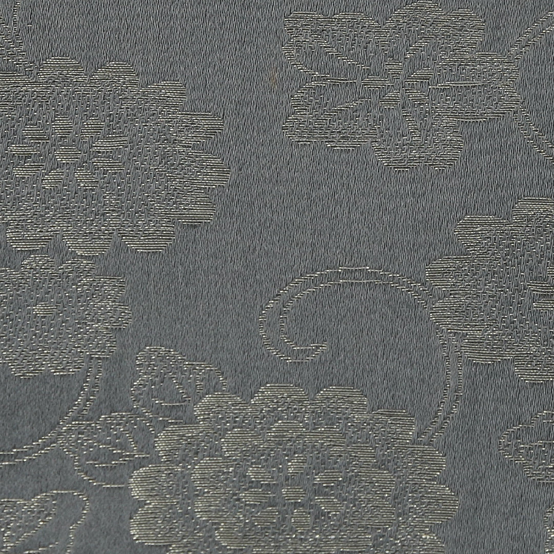 袋帯 帯丈420cm セミフォーマル 六通 帯芯なし Aランク 正絹 唐菊 緑系 1223-02248