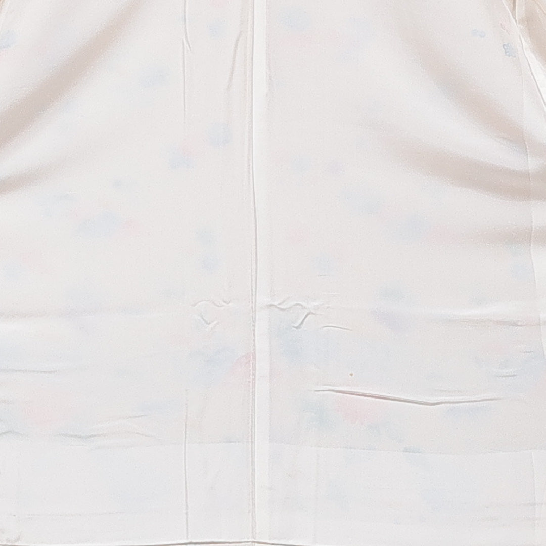 振袖 袷 身丈160cm 裄丈64cm セミフォーマル Cランク Lサイズ ポリエステル 洗える着物 広衿 菊 紅葉 1213-F0727