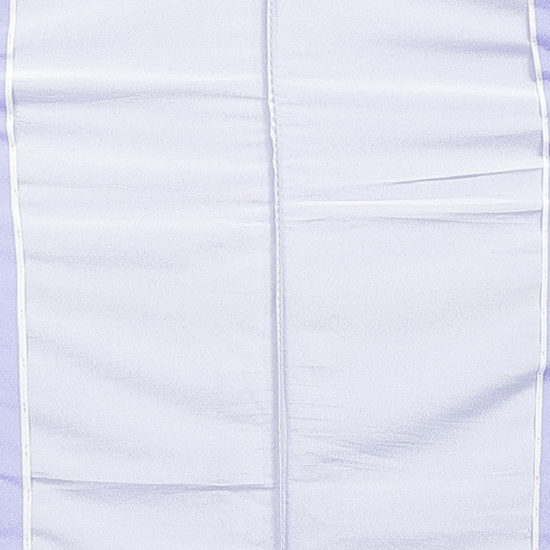 付下げ 洗える着物 単衣 身丈161cm 裄丈63cm ポリエステル Cランク Lサイズ バチ衿 インフォーマル 花柄 創作柄 紫系 1261-16301