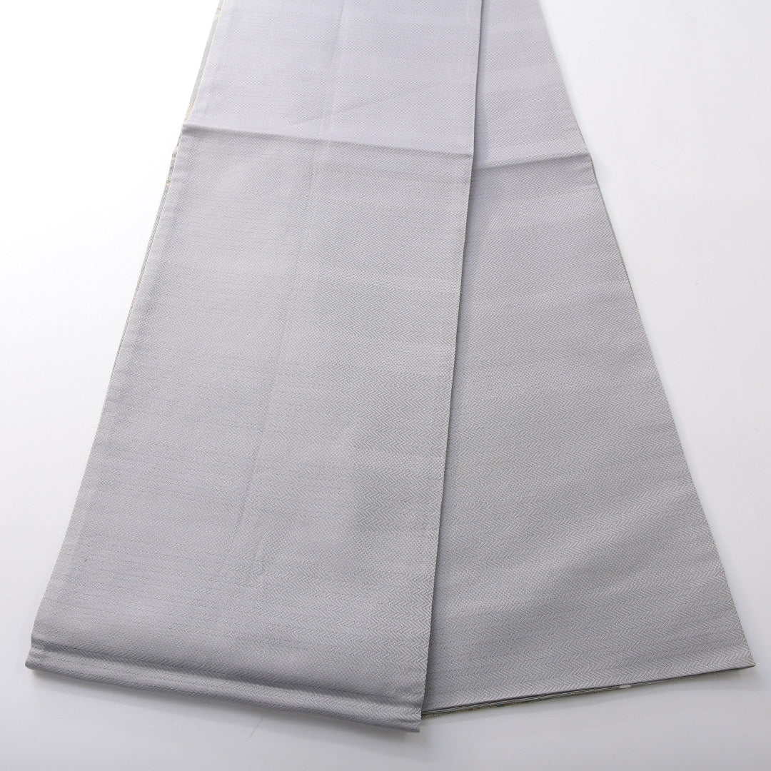 袋帯 帯丈436cm セミフォーマル 六通 Aランク 正絹 萩 緑系 1223-02084