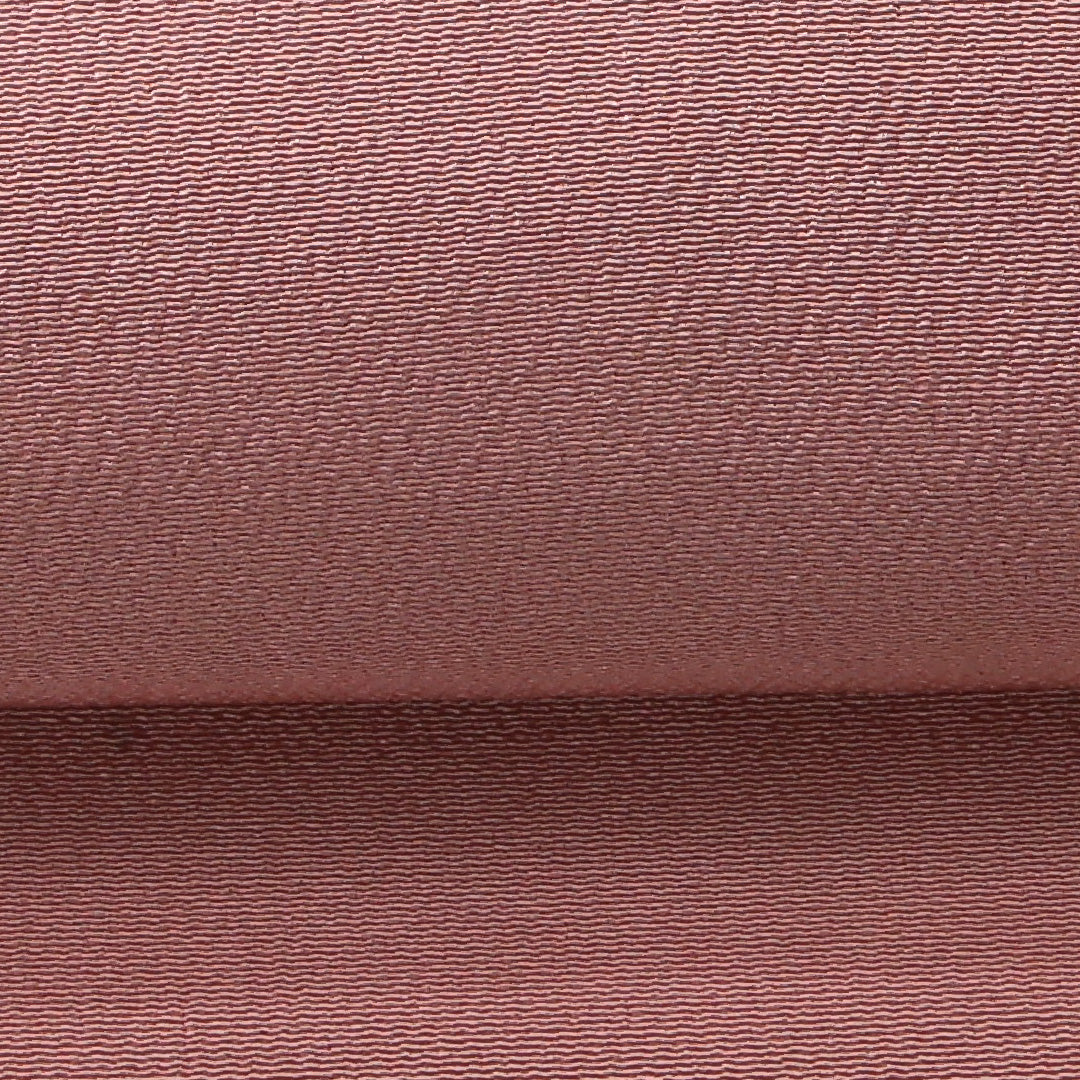 九寸名古屋帯 帯丈356cm カジュアル 名古屋仕立て ポイント柄 Cランク 正絹 創作柄 ピンク系 1224-03515