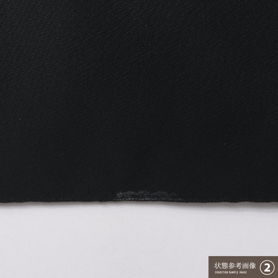 八寸名古屋帯 Aランク 帯丈341cm 正絹 ポイント柄 名古屋仕立て 織り セミフォーマル 鼓 亀甲 黒系 LP 1245-03690