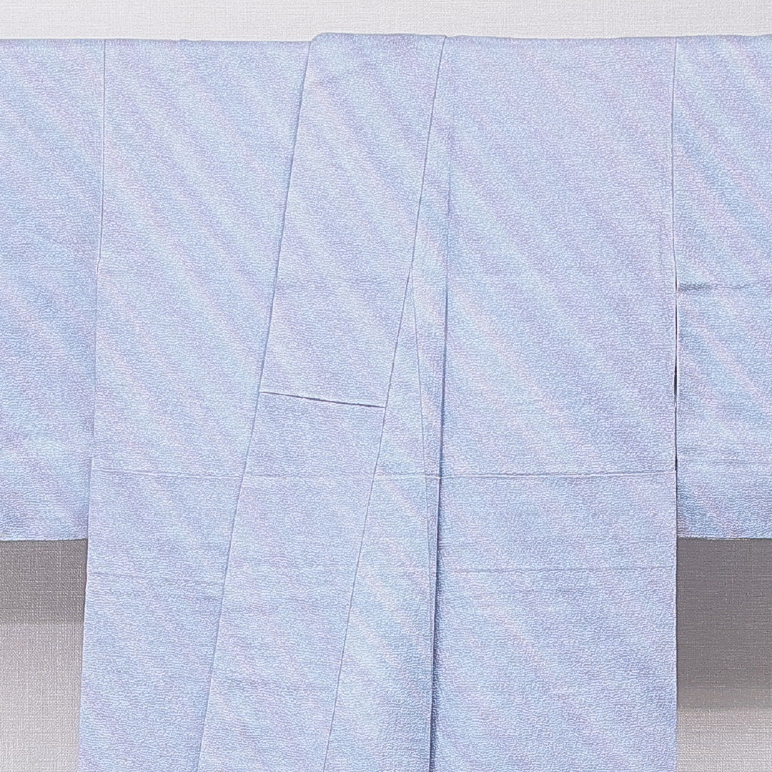 付下げ 袷 身丈152cm 裄丈61cm 正絹 成田彩峰 Sランク Sサイズ 広衿 一つ紋 セミフォーマル 創作柄 作家物 落款 証紙 グラデーション系 水色系 1261-15901