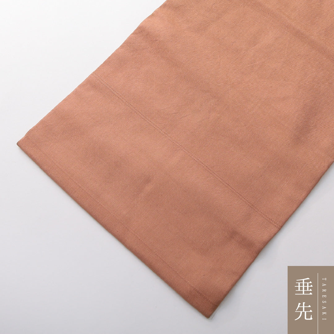 九寸名古屋帯 帯丈340cm カジュアル 名古屋仕立て ポイント柄 Aランク 正絹 綴れ織 花柄 朱系 1224-03816