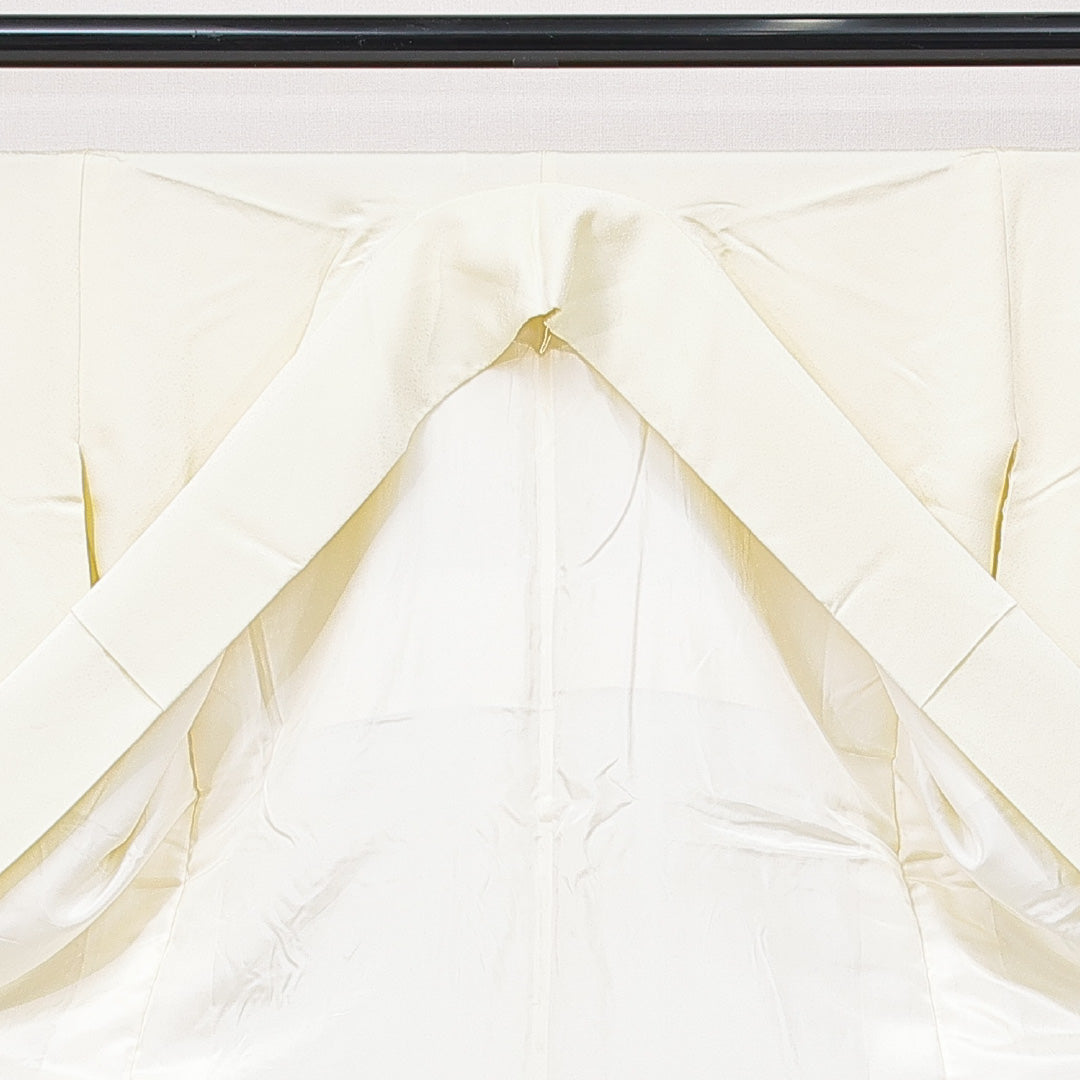 色留袖 袷 身丈159cm 裄丈65cm セミフォーマル Cランク Mサイズ 正絹 広衿 牡丹 1211-F0647