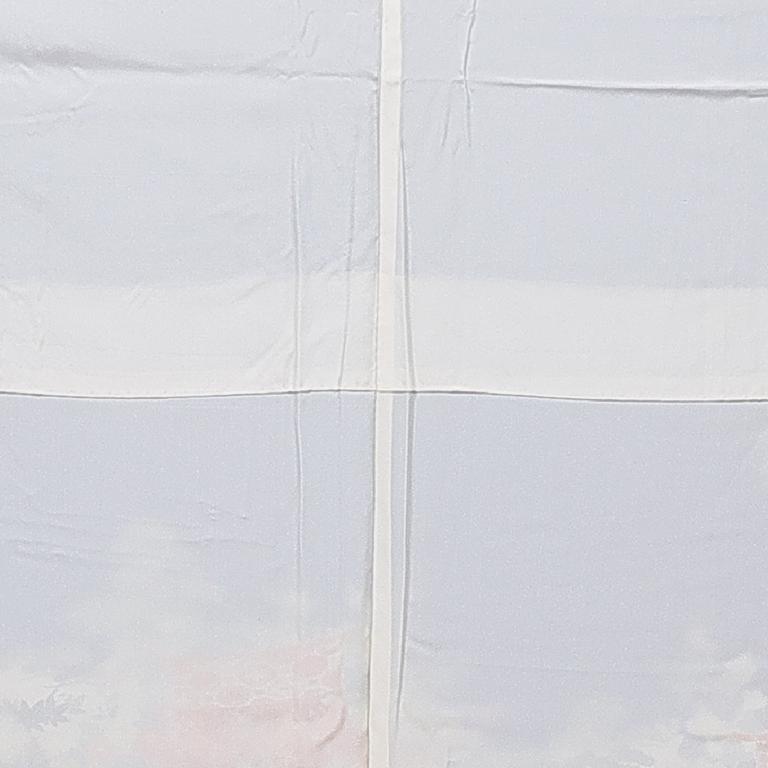 訪問着 袷 身丈166cm 裄丈66cm 正絹 Sランク XLサイズ 広衿 セミフォーマル 几帳 梅 松 青系 1212-15749