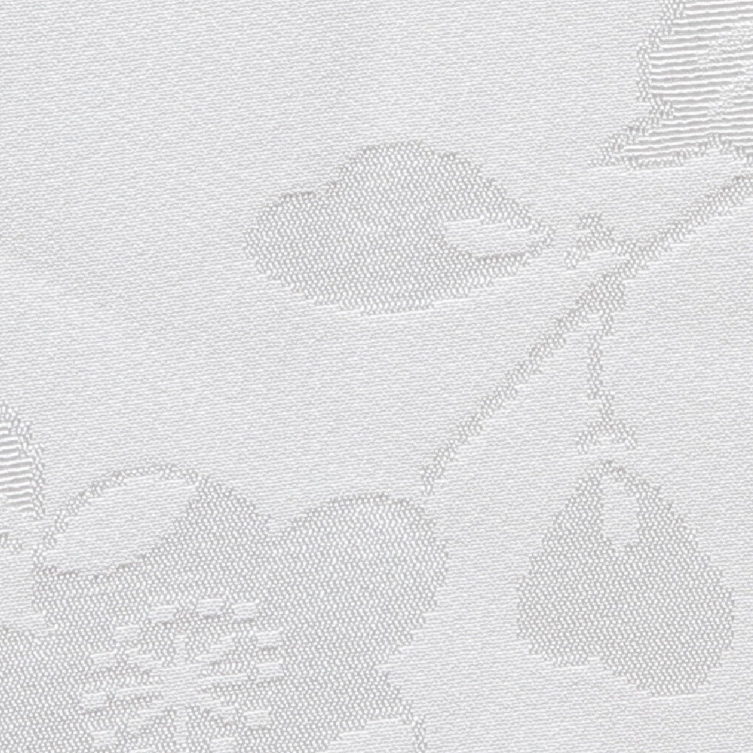 長襦袢 単衣 身丈126cm 裄丈67cm 正絹 Sランク Mサイズ バチ衿 梅 クリーム系 1229-15672