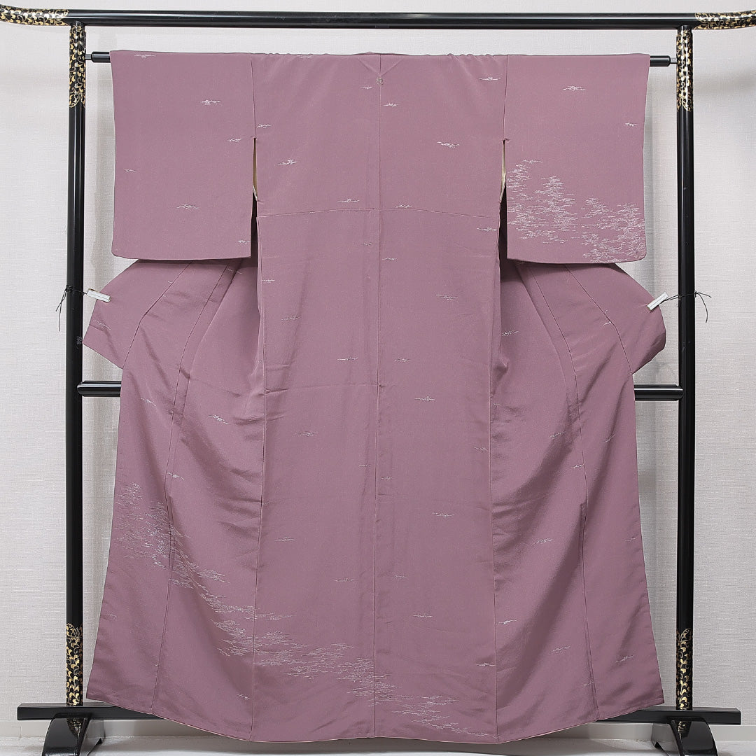 中古・リサイクル 訪問着】 袷 身丈161cm 裄丈63cm 正絹 Aランク L