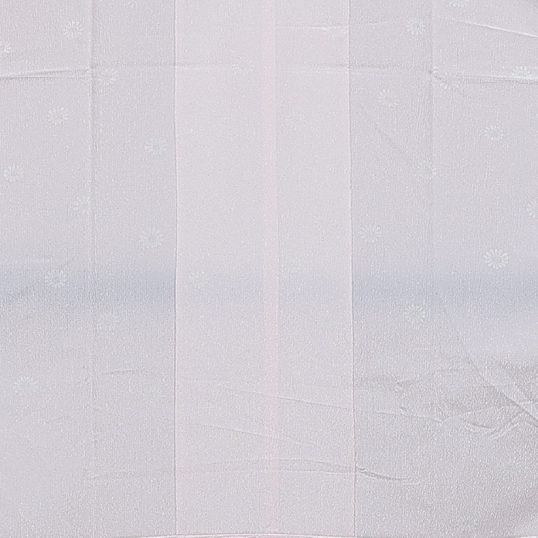 長襦袢 無双袖 身丈127cm 裄丈62cm 正絹 Sランク Mサイズ 居敷当て 無地 ピンク系 RP 1239-16577