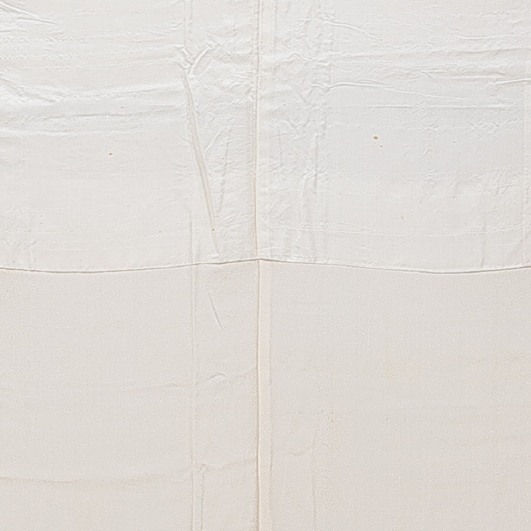 訪問着 袷 身丈159cm 裄丈62cm 正絹 Cランク セミフォーマル 広衿 Mサイズ 刺繍 松 白系 LP 1217-15349