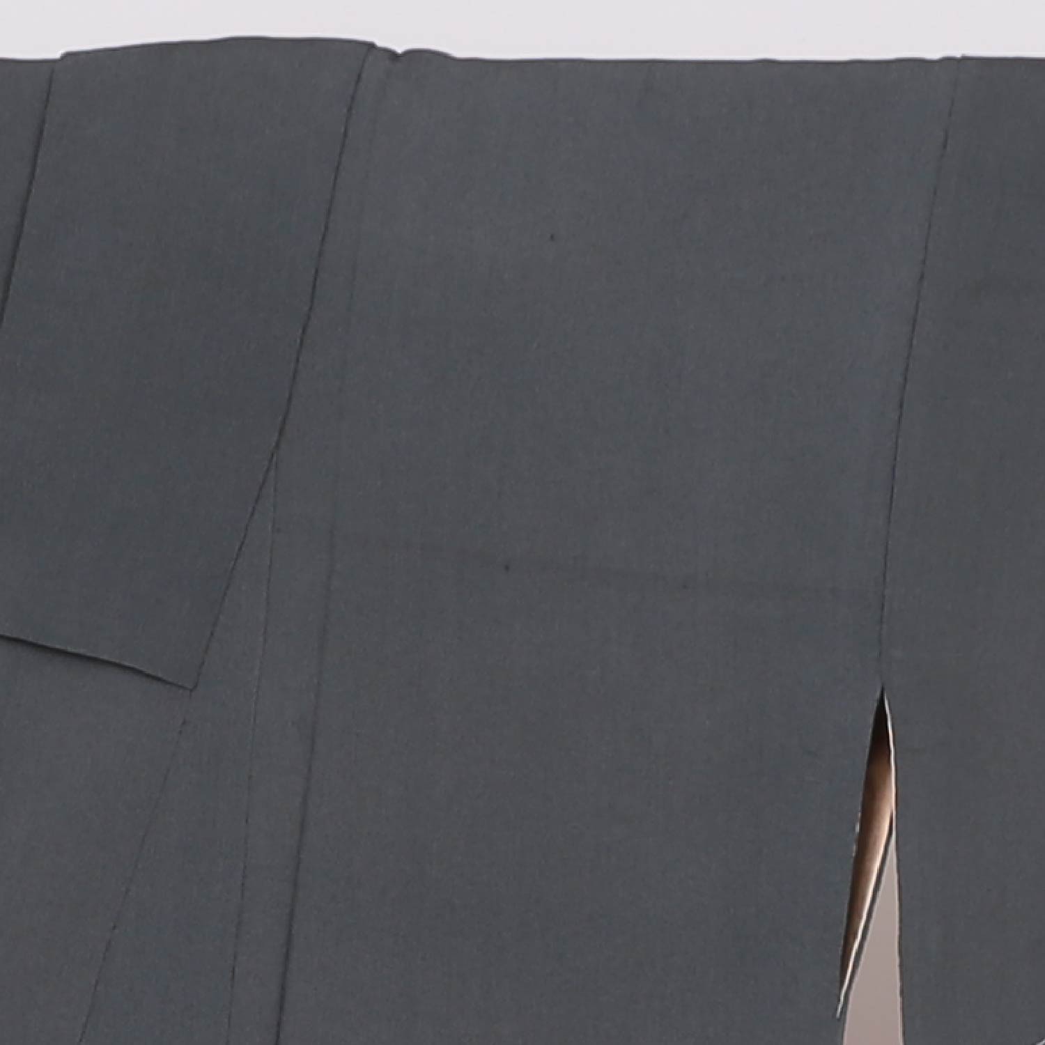 付下げ 袷 身丈152cm 裄丈63cm 正絹 Aランク Sサイズ 広衿 インフォーマル ちりめん 遠山 緑系 1261-03983