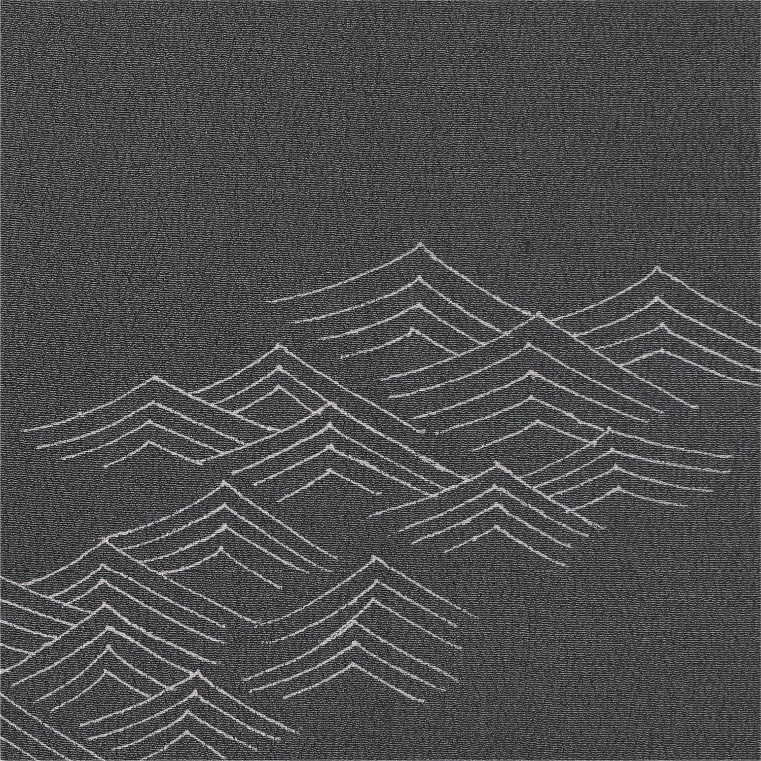 付下げ 袷 身丈152cm 裄丈63cm 正絹 Aランク Sサイズ 広衿 インフォーマル ちりめん 遠山 緑系 1261-03983