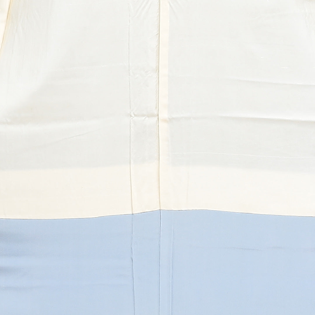 紬 袷 身丈151cm 裄丈62cm 正絹 Aランク Sサイズ 広衿 カジュアル 格子 紺系 1216-02512