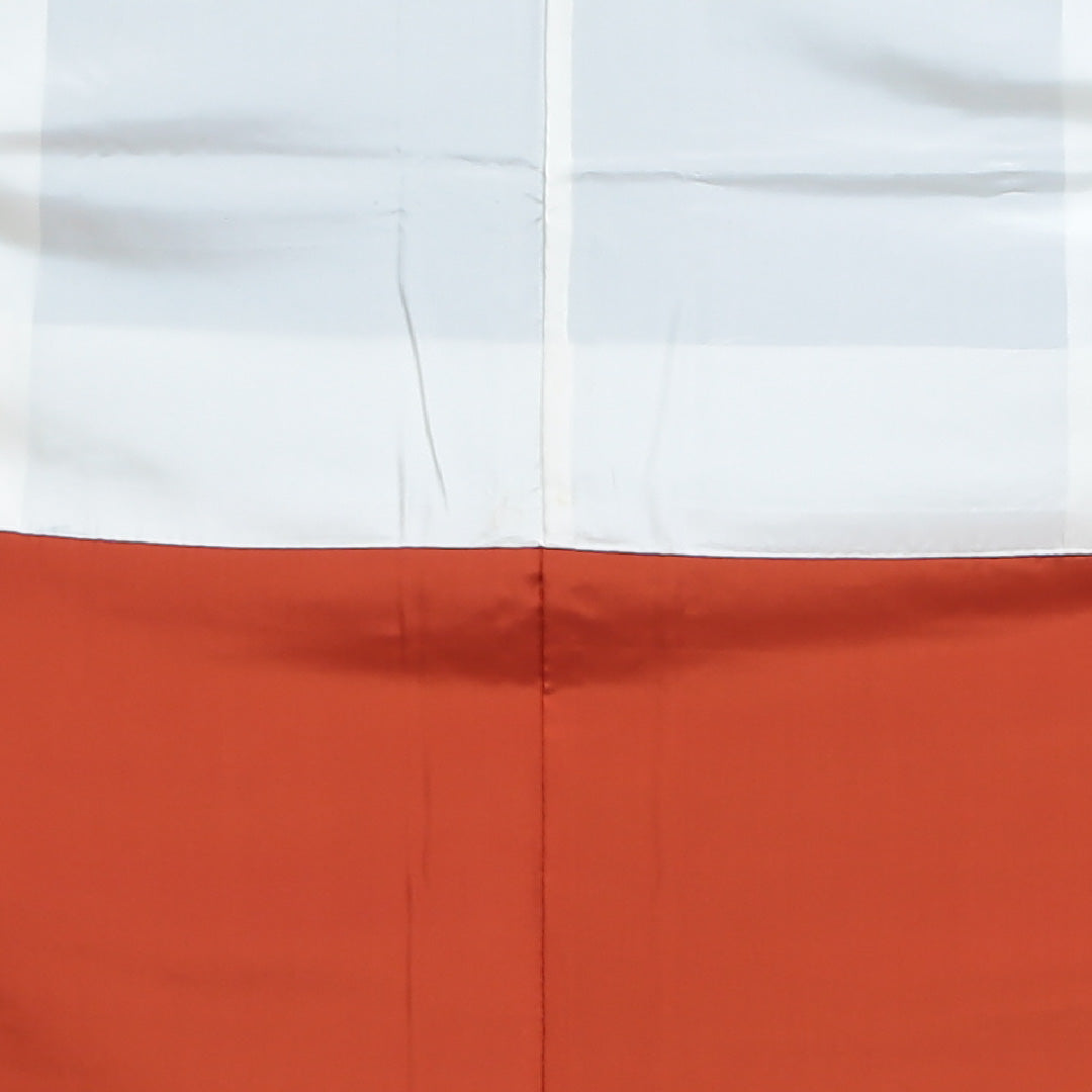 紬(大島紬) アンサンブル 袷 身丈151cm 裄丈63cm 正絹 Sランク Sサイズ 広衿 インフォーマル 紐あり 緯総絣 唐華 紺系 1216-02710