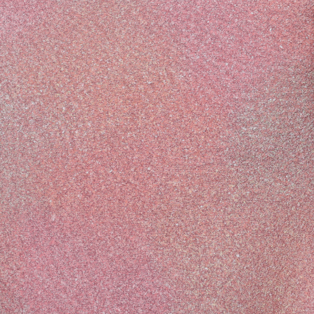 江戸小紋 袷 身丈150cm 裄丈66cm 正絹 Sランク Sサイズ 広衿 一つ紋 セミフォーマル ちりめん 創作柄 朱系 1262-00247