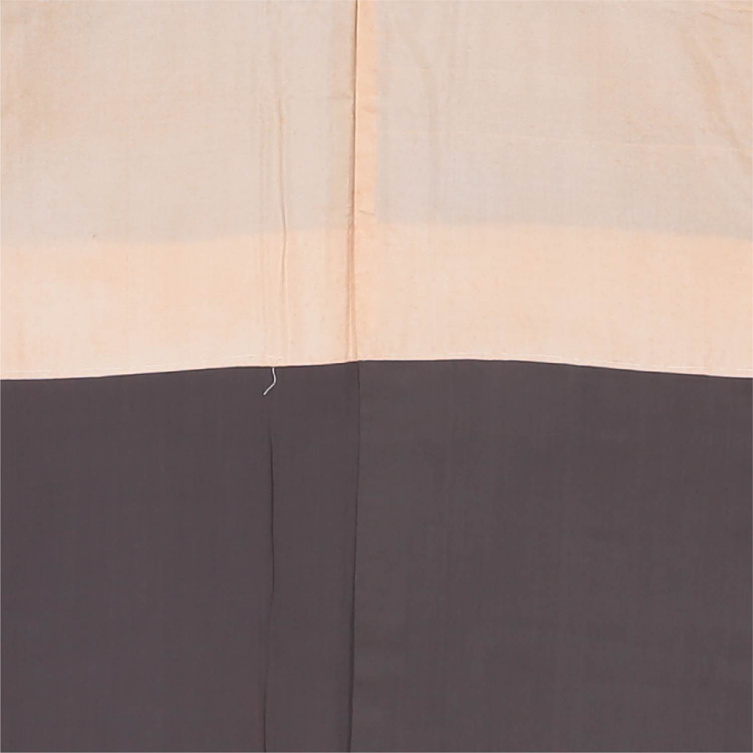 付下げ 袷 身丈152cm 裄丈63cm 正絹 Aランク Sサイズ 広衿 インフォーマル ちりめん 遠山 緑系 1261-03983