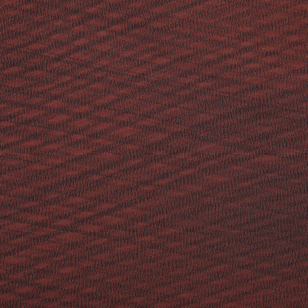 道行コート 洗える着物 袷 身丈91cm 裄丈66cm ポリエステル Sランク Mサイズ セミフォーマル 幾何学柄 ぼかし染 茶系 1263-05503