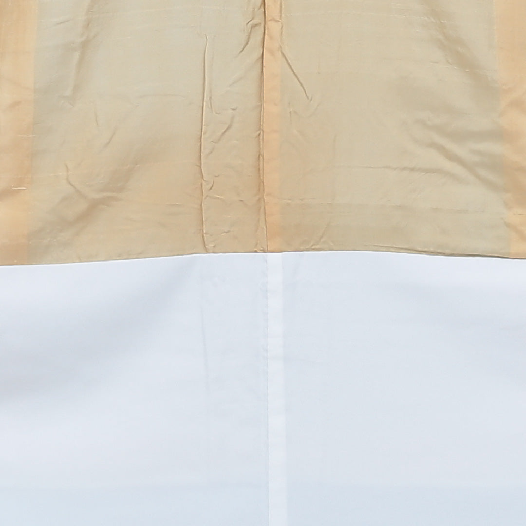 黒留袖 五つ紋 五三桐 身丈164cm 裄丈64.5cm Aランク 正絹 袷 広衿 L 金駒刺繍 孔雀 吉祥文様 熨斗 フォーマル 黒系 1211-F0147