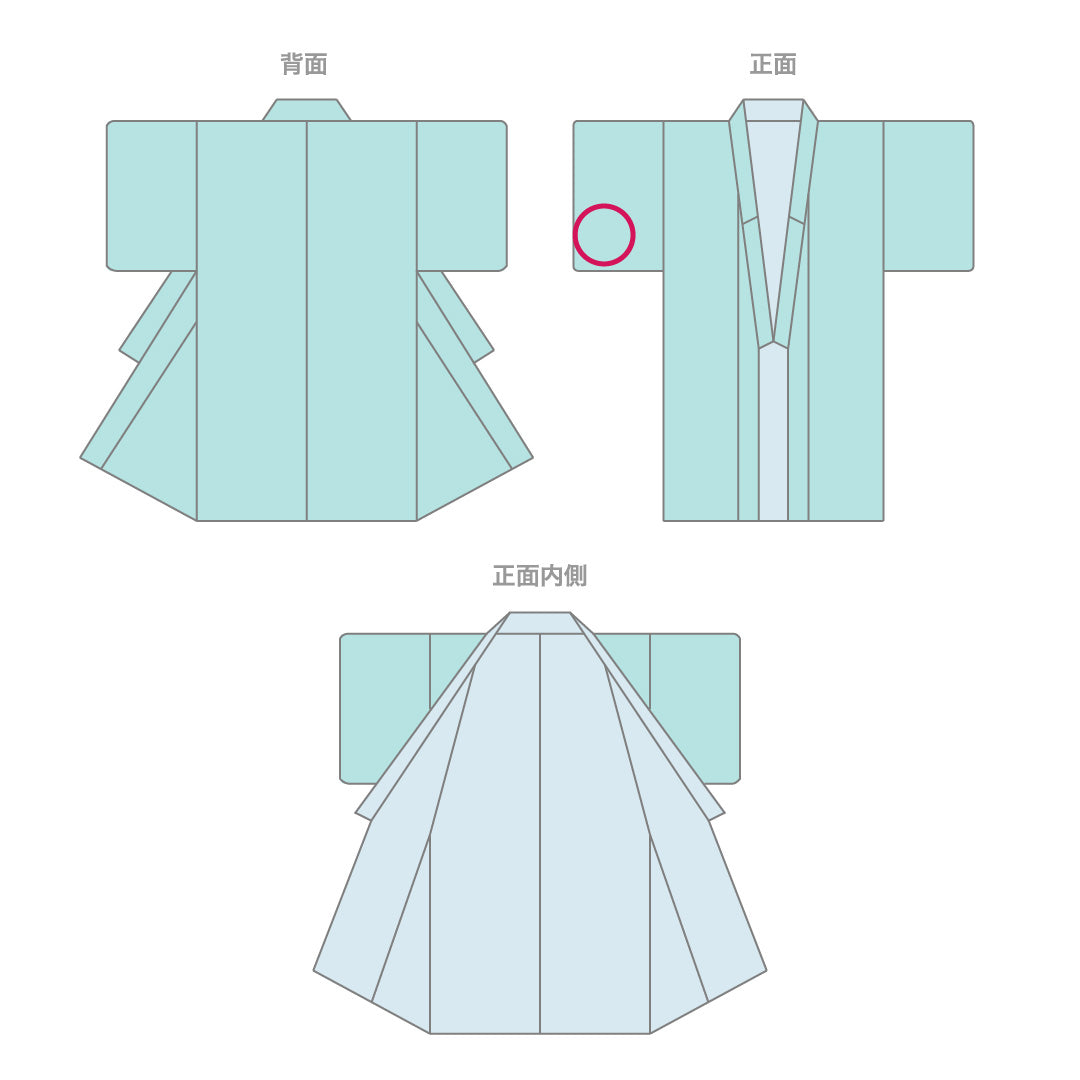 紬 袷 身丈150cm 裄丈63cm グレー系 正絹 優品 桐と蝶 1216322200104