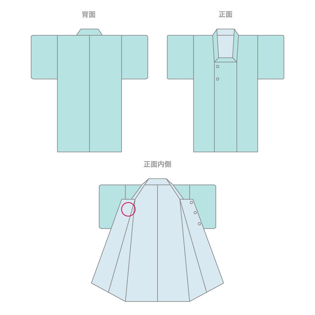 道行コート (琉球絣) 袷 身丈123cm 裄丈64cm 正絹 Sランク セミフォーマル Mサイズ 浮織り トゥイグヮー カキジャー 赤系 PO 1237-05506