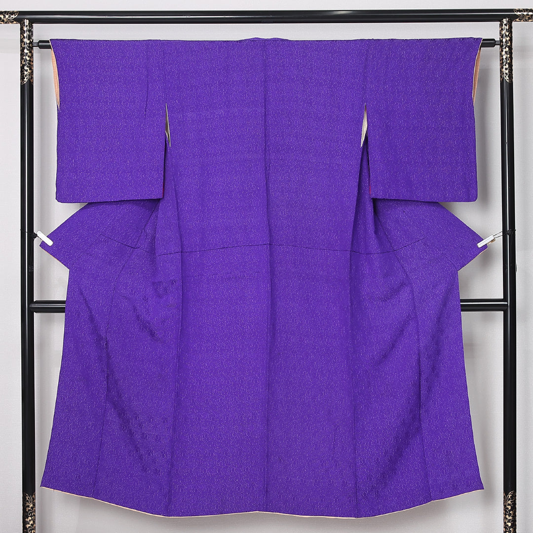 アンティーク 色無地 正絹 広衿 袷 水岩織文 身丈138センチ リメイク素材 アンティーク 着物 女性着物 | 通販・人気ランキング - 価格.com