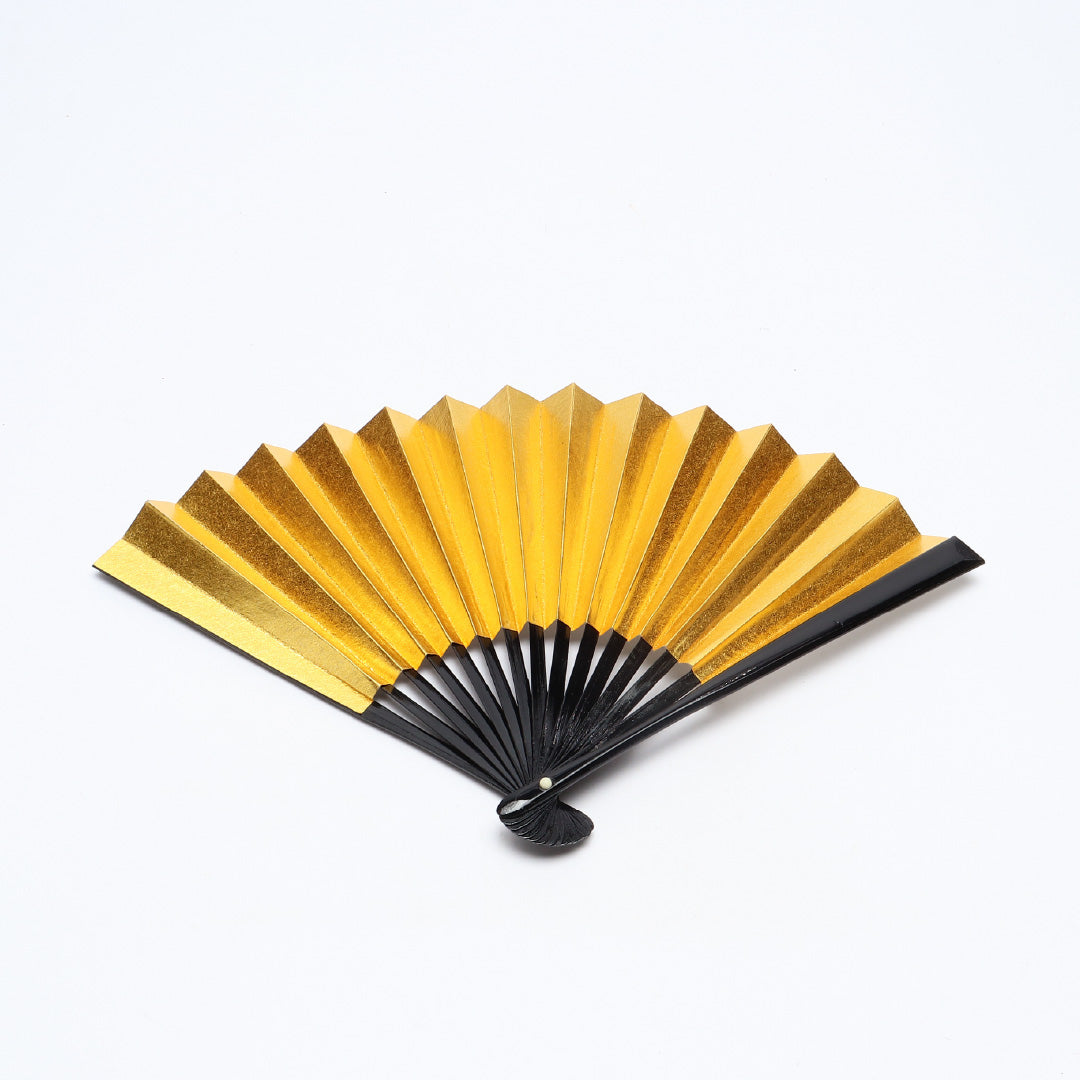 扇子 末広 留袖用 竹製 紙 Sランク 和装小物 金系 銀系 1240-00579