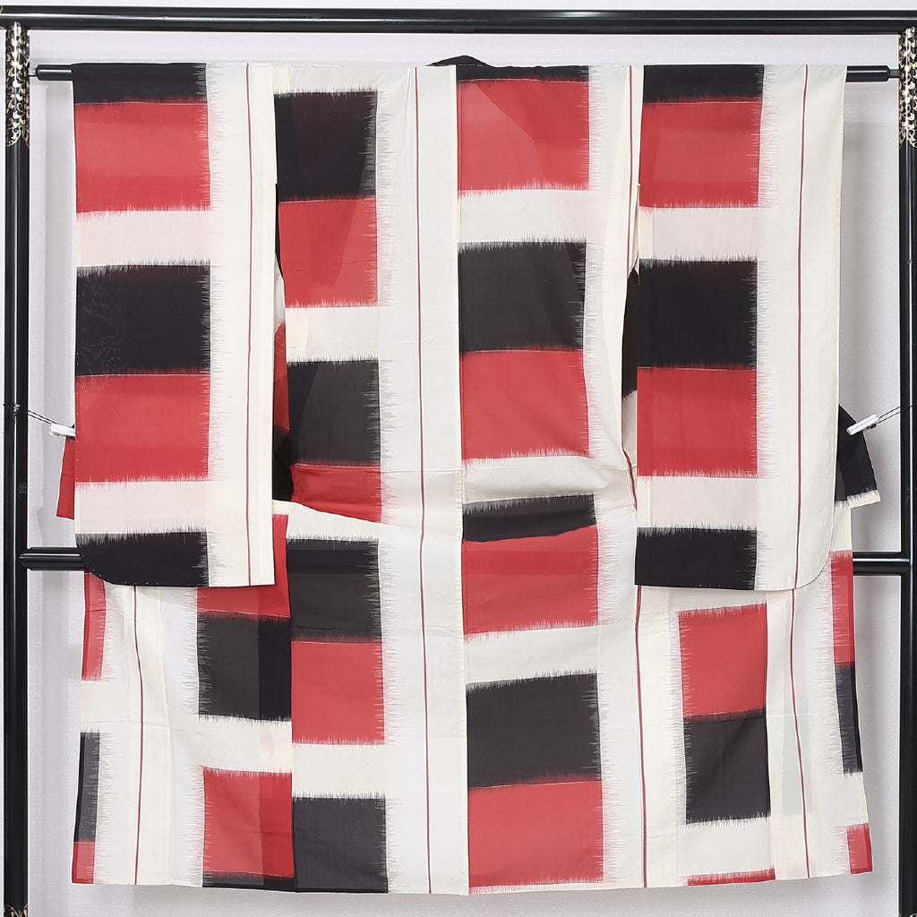 道行 身丈122cm 裄丈64cm M 和装コート 角衿 花 刺繍 茶緑色 正絹 美品  