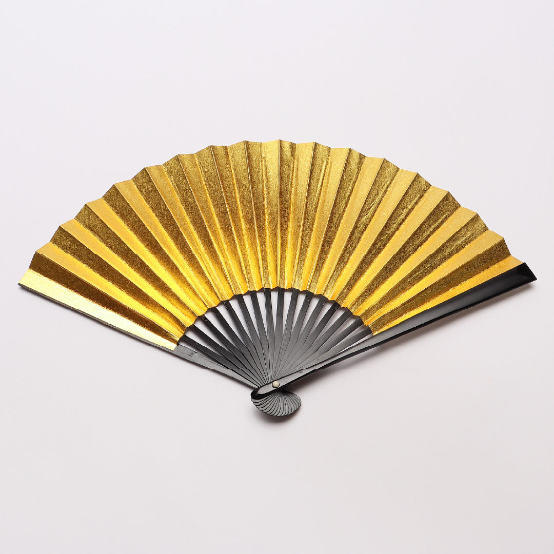 扇子 末広 留袖用 竹製 紙 Aランク 和装小物 金系 銀系 1240-00517