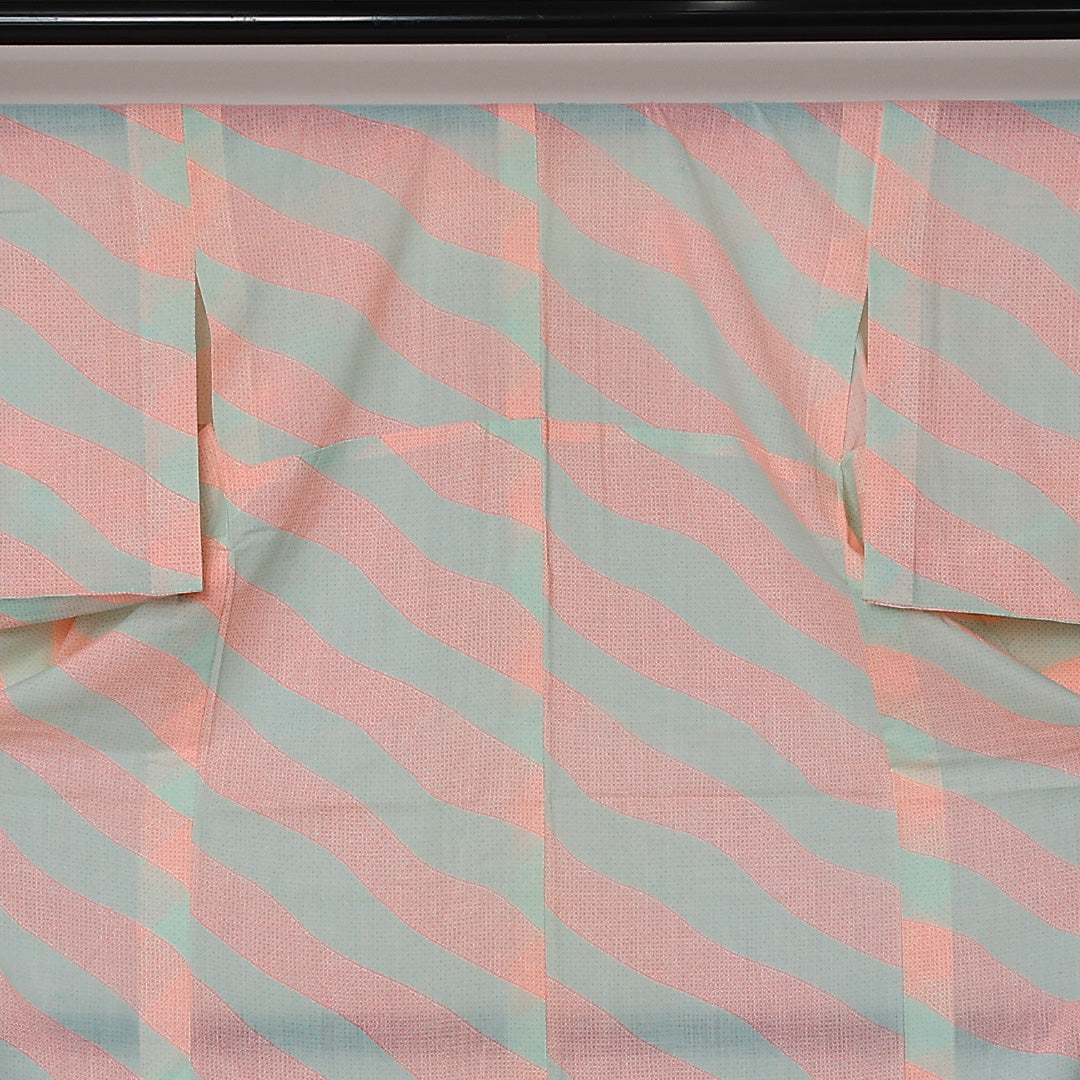 長襦袢 単衣 身丈123cm 裄丈62cm 正絹 Dランク Sサイズ 創作柄 多色系 LP 1239-12697