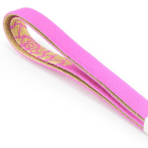帯締め 平組紐 正絹 ピンク系 金糸 礼装用 振袖用 Aランク 和装小物 1221000351313