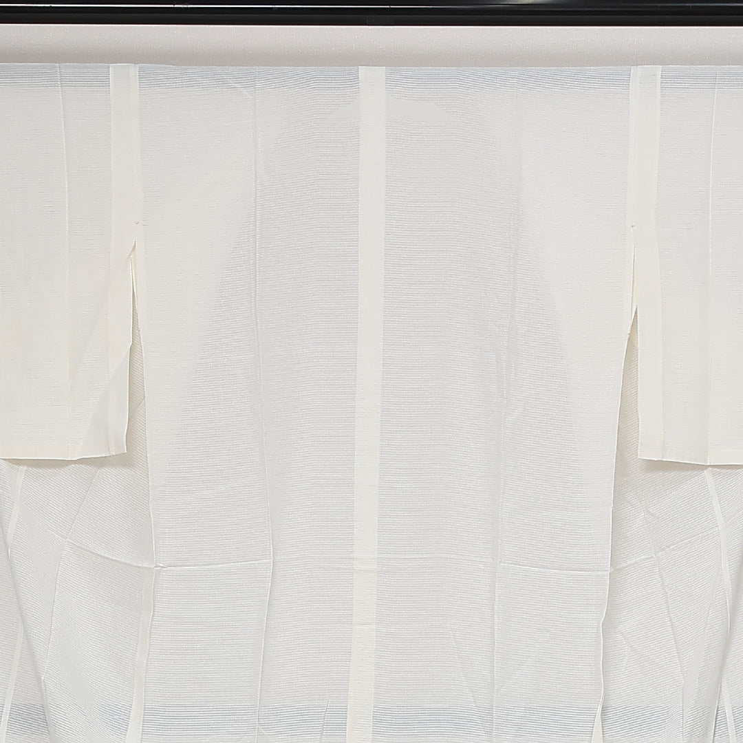 夏物 長襦袢 絽 身丈120cm 裄丈61cm 正絹 Sランク Sサイズ 白系 RP 1239-13500