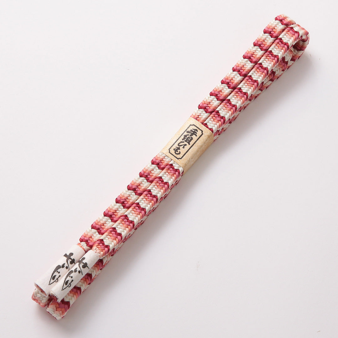 新古品 帯締め 正絹 Nランク 角組紐 冠組 多色系 1236-01361