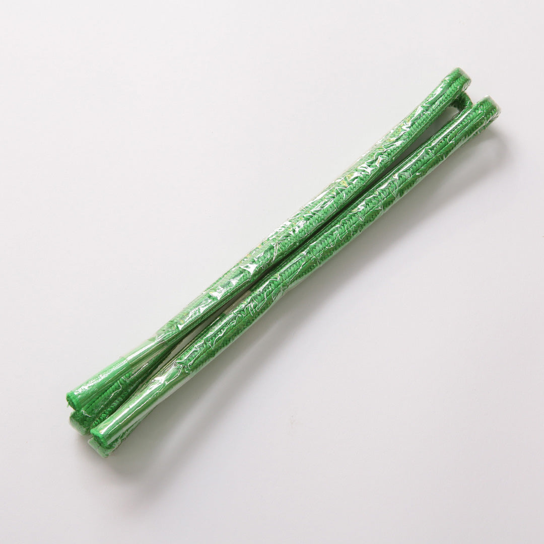 新古品 帯締め 正絹 Nランク 角組紐 冠組 緑系 1236-01408