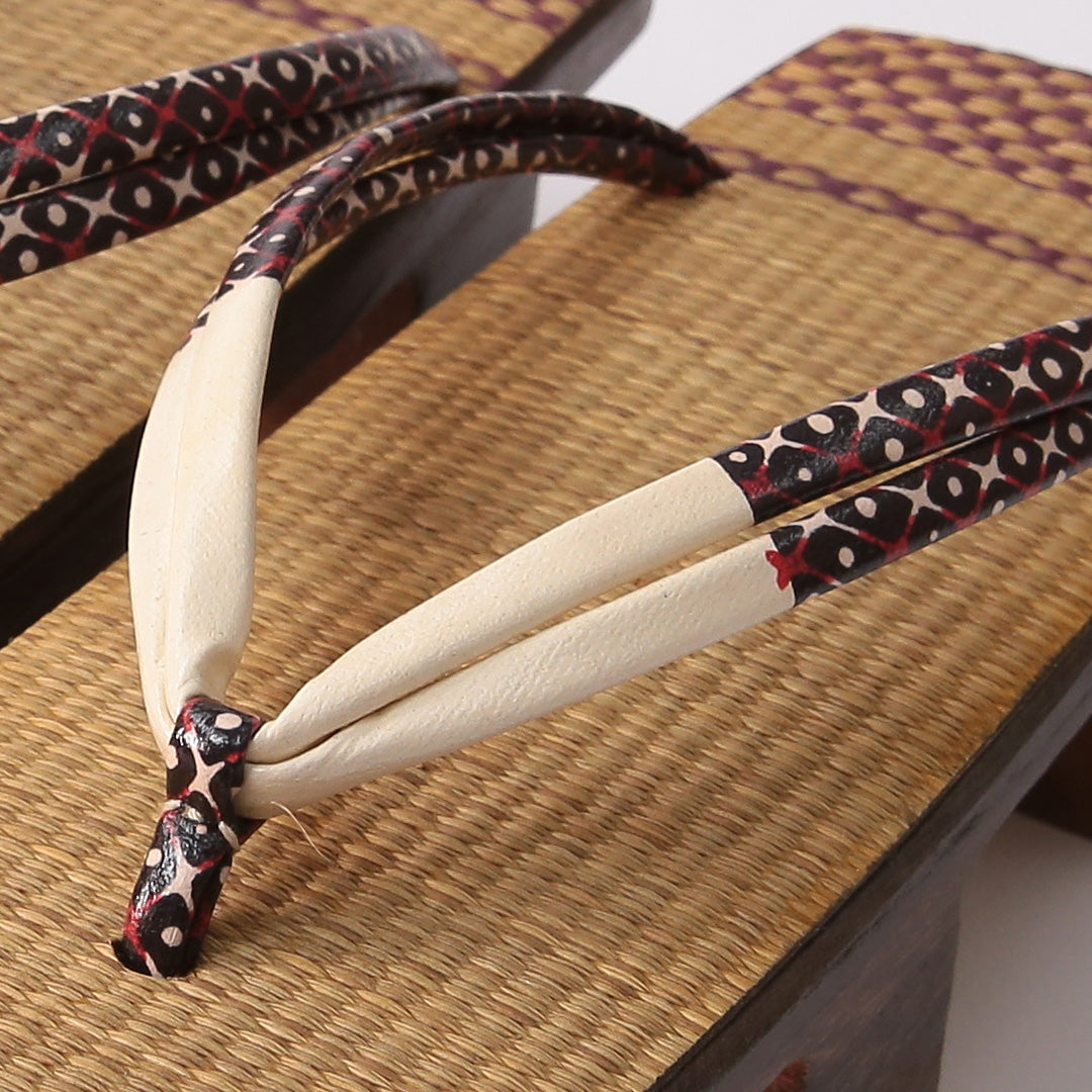 下駄 Aランク カジュアル 木製 い草 和装小物 茶系 1244-00992