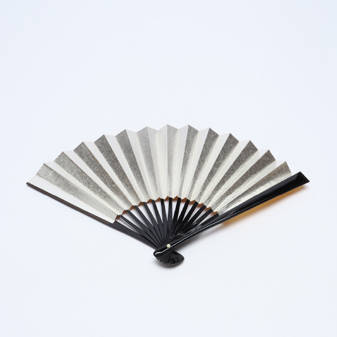 扇子 末広 留袖用 竹製 紙 Sランク 和装小物 金系 銀系 1240-00609