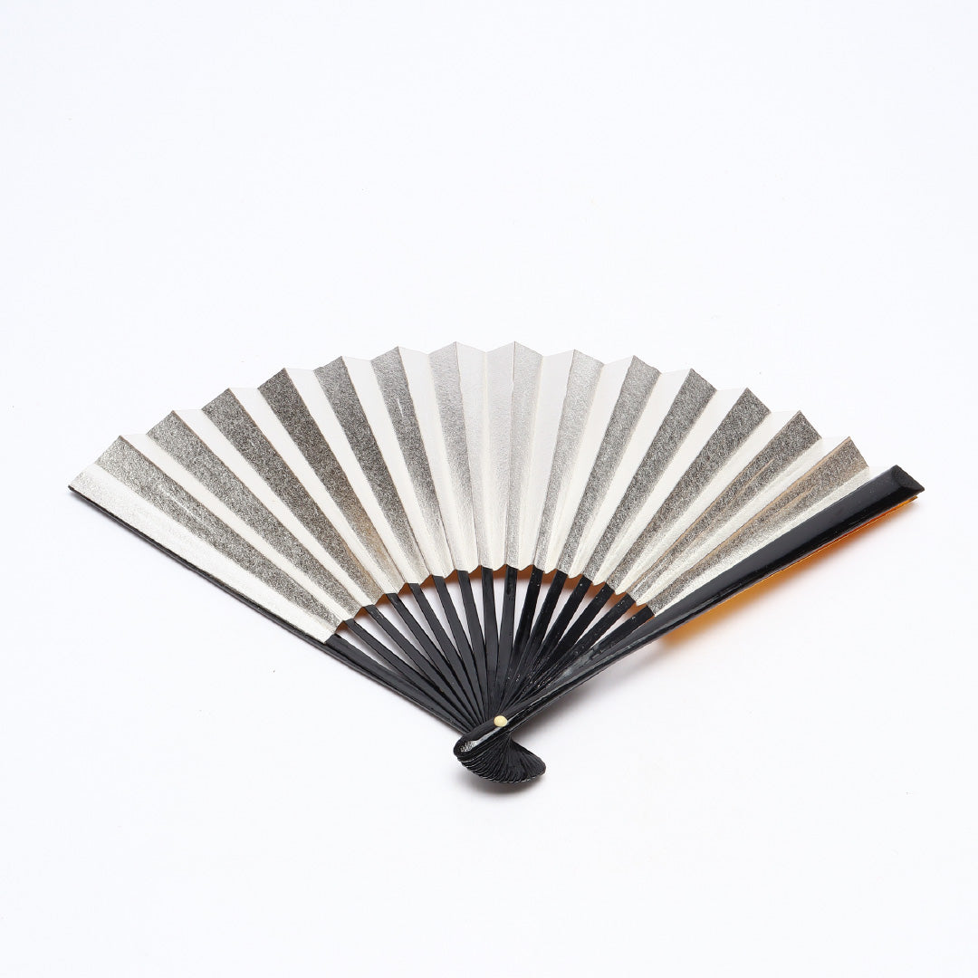 扇子 末広 留袖用 竹製 紙 Aランク 和装小物 金系 銀系 1240-00570