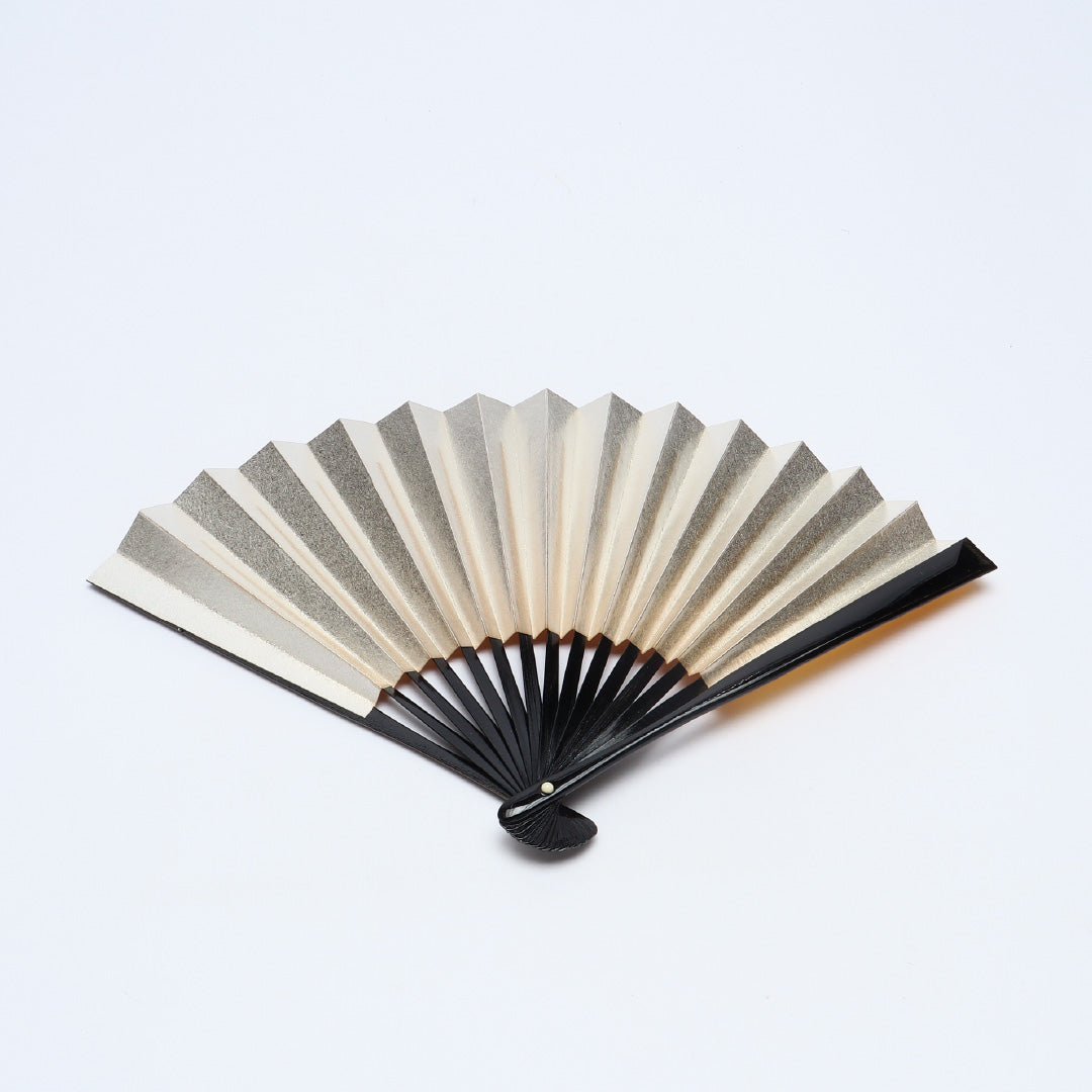 扇子 末広 留袖用 竹製 紙 Sランク 和装小物 金系 銀系 1240-00612