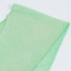 帯揚げ 総絞り 緑系 Cランク 正絹 和装小物 帯小物 1230000038519
